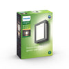 Philips Karp Outdoor Wall Lantern Anthracite 1x6W 230V