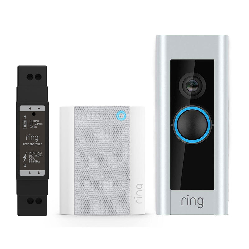 Ring Wired Video Doorbell Pro (HARDWIRED)  & Chime *BUNDLE*