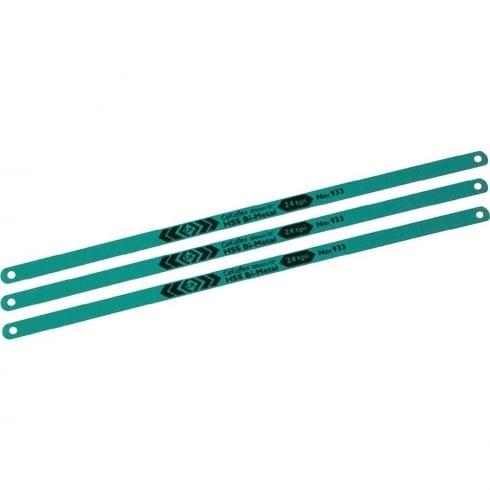 CK Tools T0931R 12 Hacksaw Blade 12"x 24TPI Set Of 3 300mm