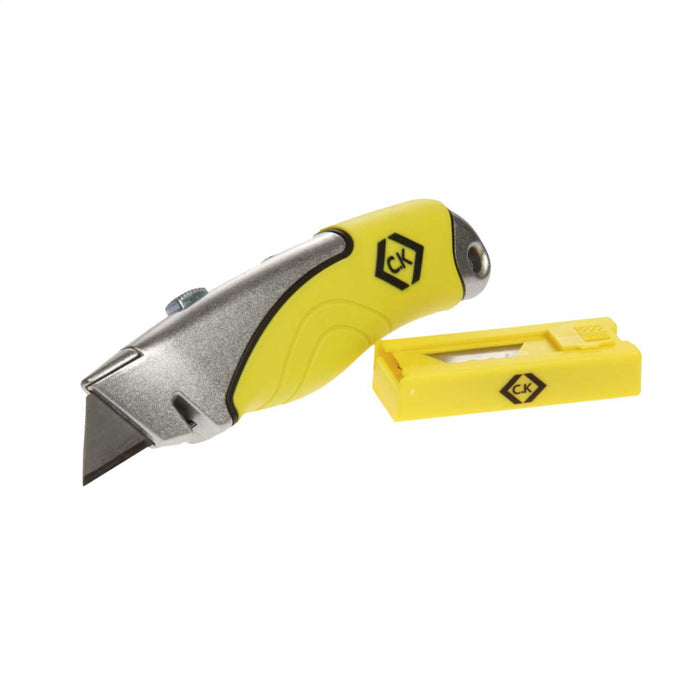 CK Tools T0957-1 Trimming Knife Soft Grip Retracting