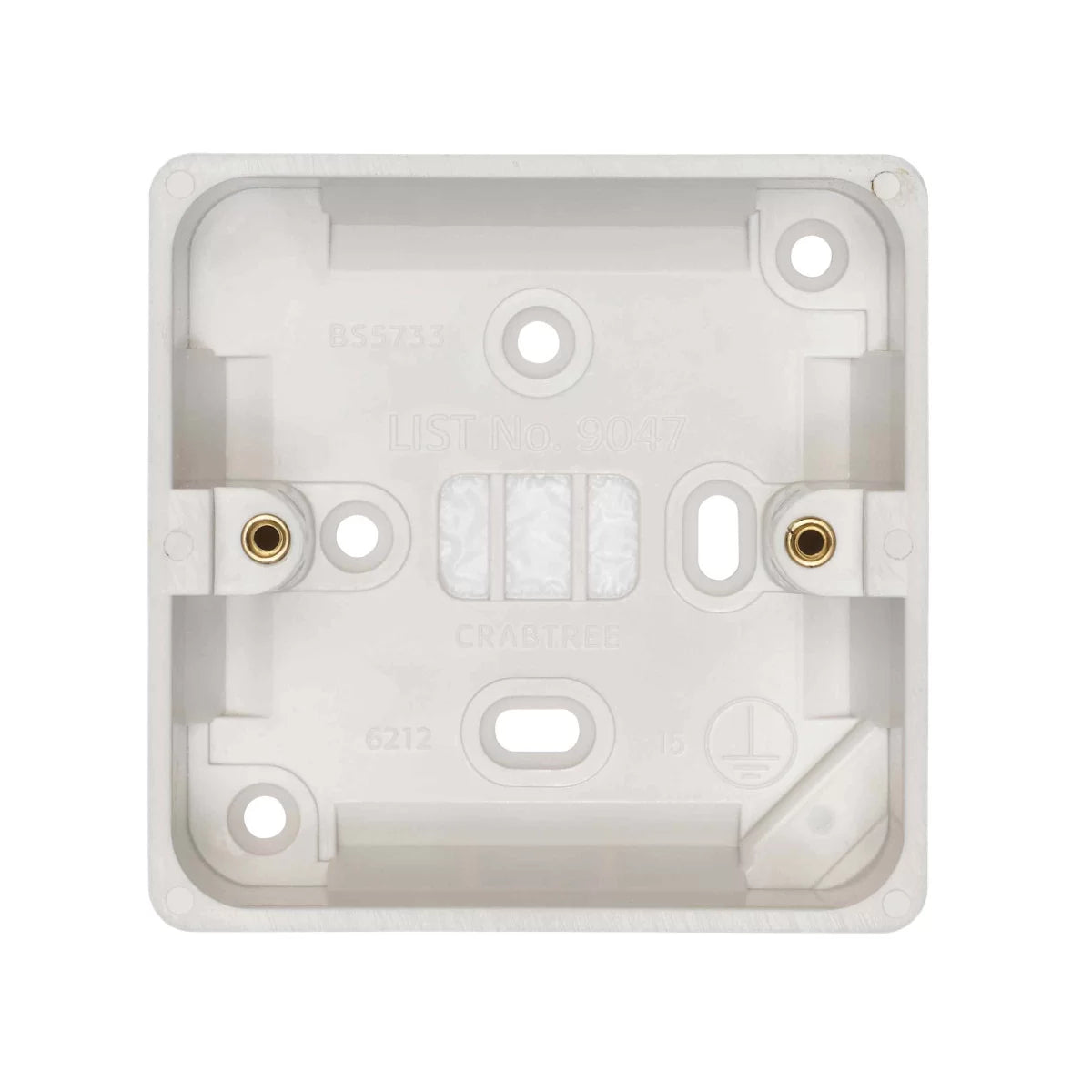 Crabtree 1 Gang 29mm Surface Installation Box