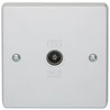 Crabtree 1 Gang 1 Way Direct Connection Coaxial Socket