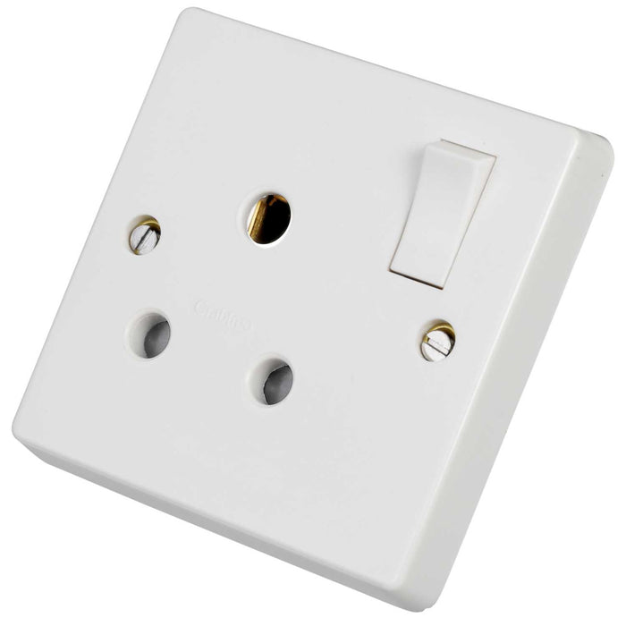Crabtree 15A 1 Gang Switched Socket