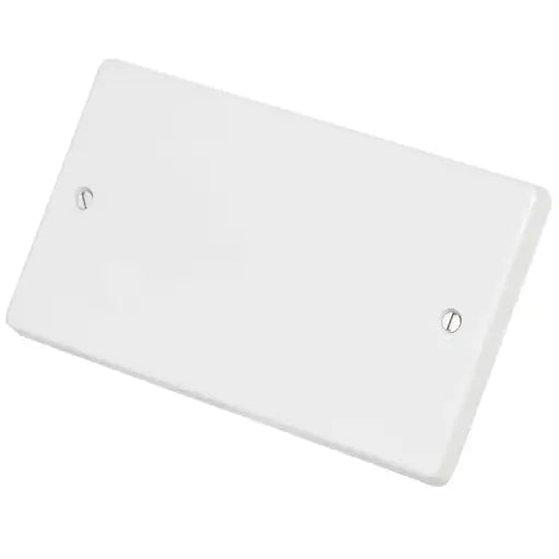 Crabtree 2 Gang Blank Plate