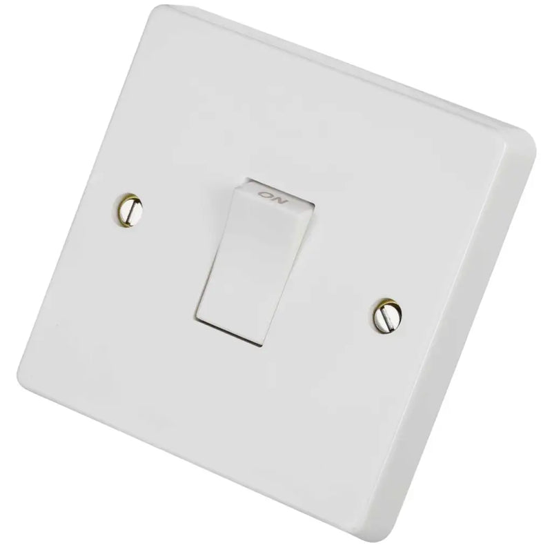 Crabtree 20A 1 Gang Double Pole Switch