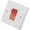 Crabtree 45A 1 Gang Double Pole Switch