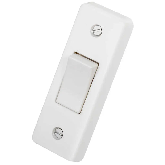 Crabtree 10AX 1 Gang 2 Way Switch Architrave