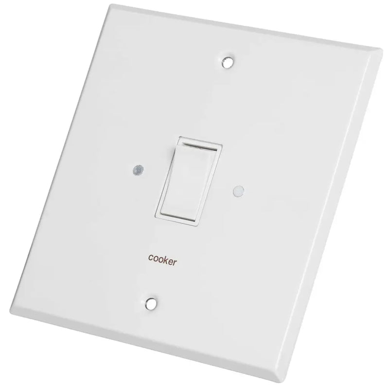 Crabtree MK Conversion 50A Double Pole Cooker Plate