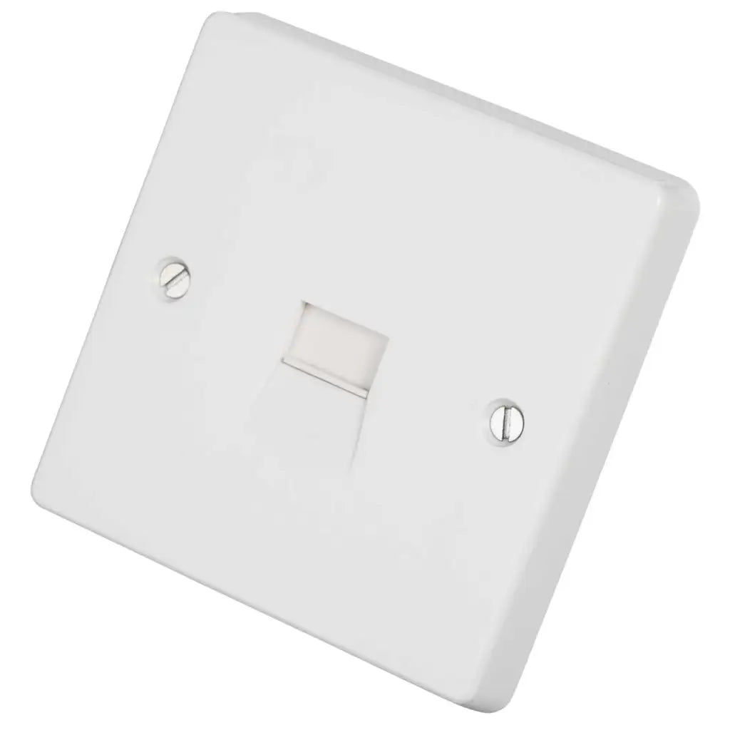 Crabtree 1 Gang Telephone Master Socket