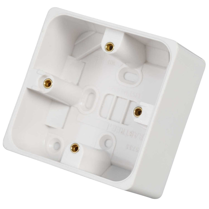 Crabtree 1 Gang 44mm Surface Installation Box