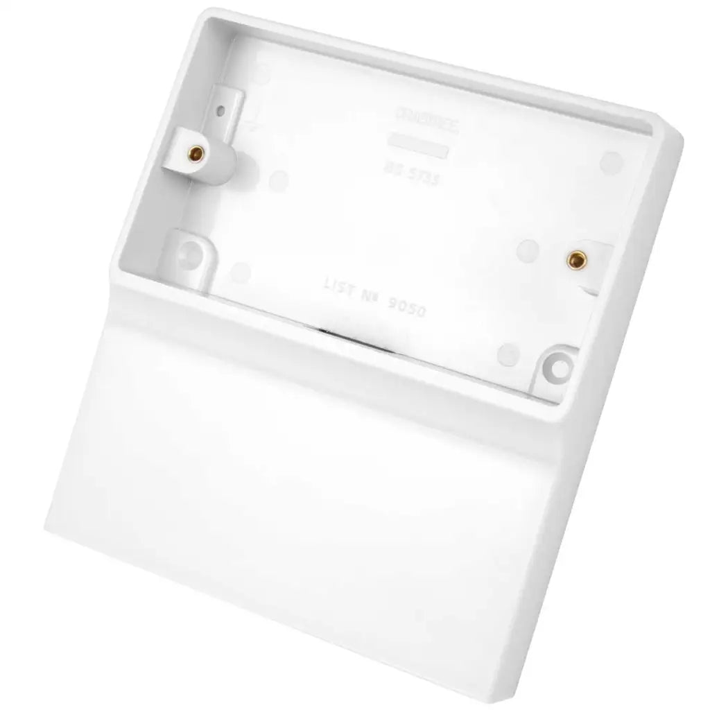 Crabtree 2 Gang 32mm Skirting Installation Box