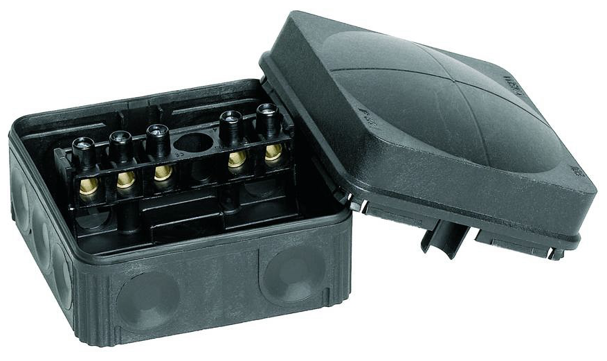 Wiska 10061998 COMBI 108/5 BK Junction Box