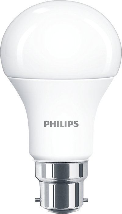 Philips LED 100W A60 B22 Warm White 230V Frosted Pack of 6 Bulbs Non-Dimmable