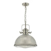 PEY0146 Single Pendant Satin Nickel