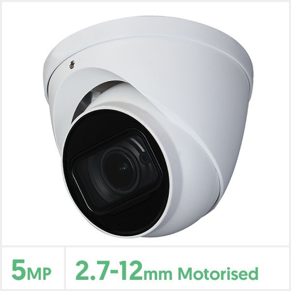 Eagle 5MP Motorised Lens HDCVI IR Turret Camera