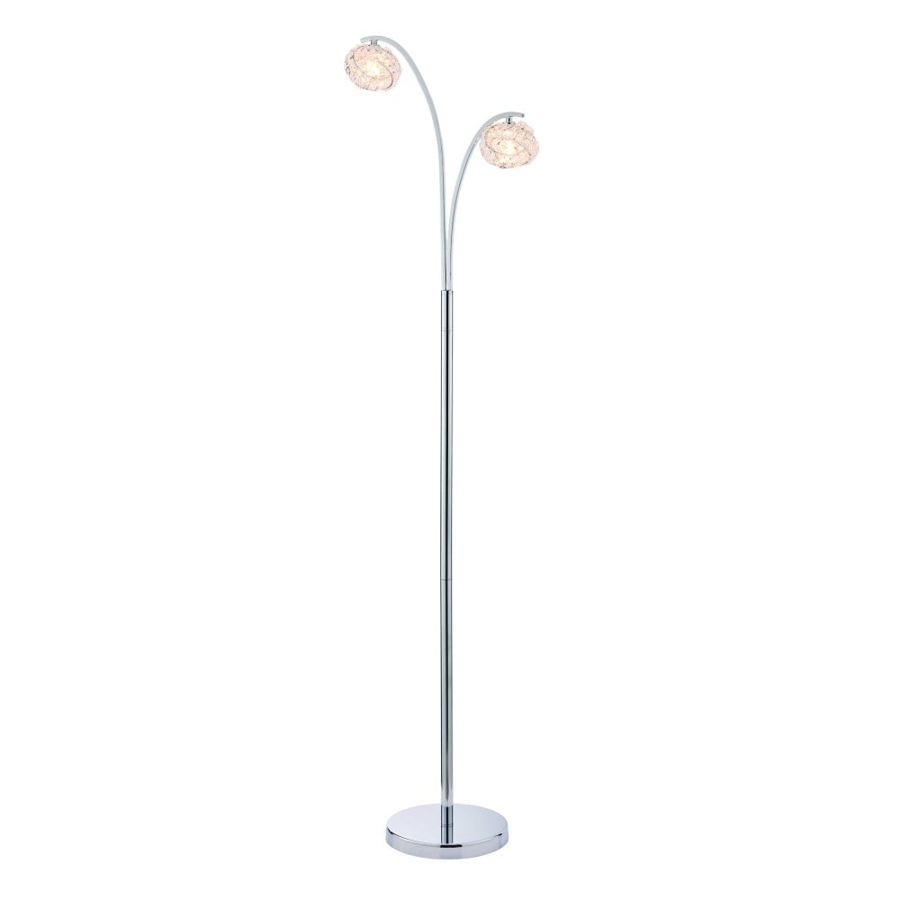 77569 Talia 2 Light Floor Lamp
