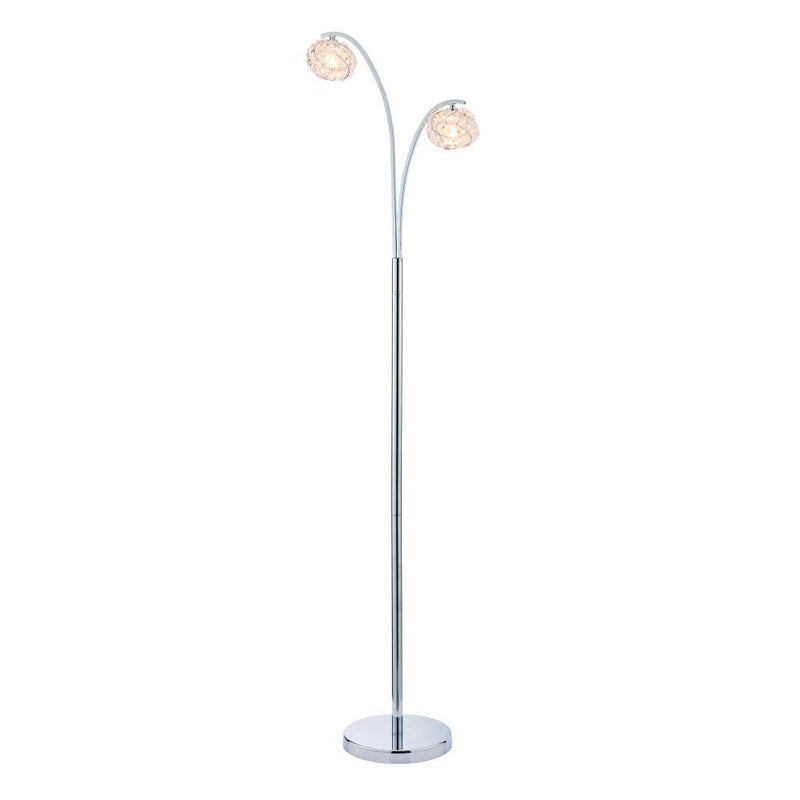 77569 Talia 2 Light Floor Lamp