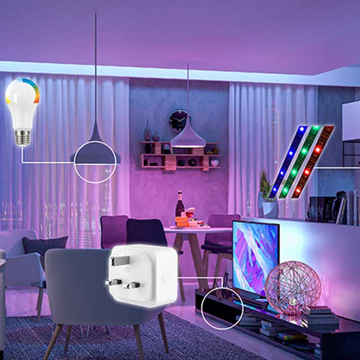 Energizer Smart E27 (ES) GLS - S17162 9.2W RGB+CCT Bulb 806lm