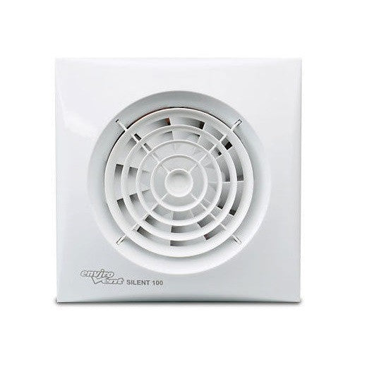 Envirovent SIL100T Silent Ultra Quiet WC & Bathroom Extractor Fan with Timer