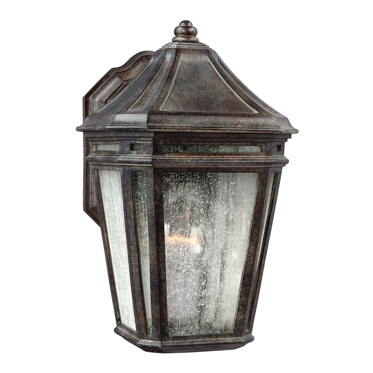 FE-LONDONTOWNE Feiss Londontowne 1 Light Wall Light Weathered Chestnut
