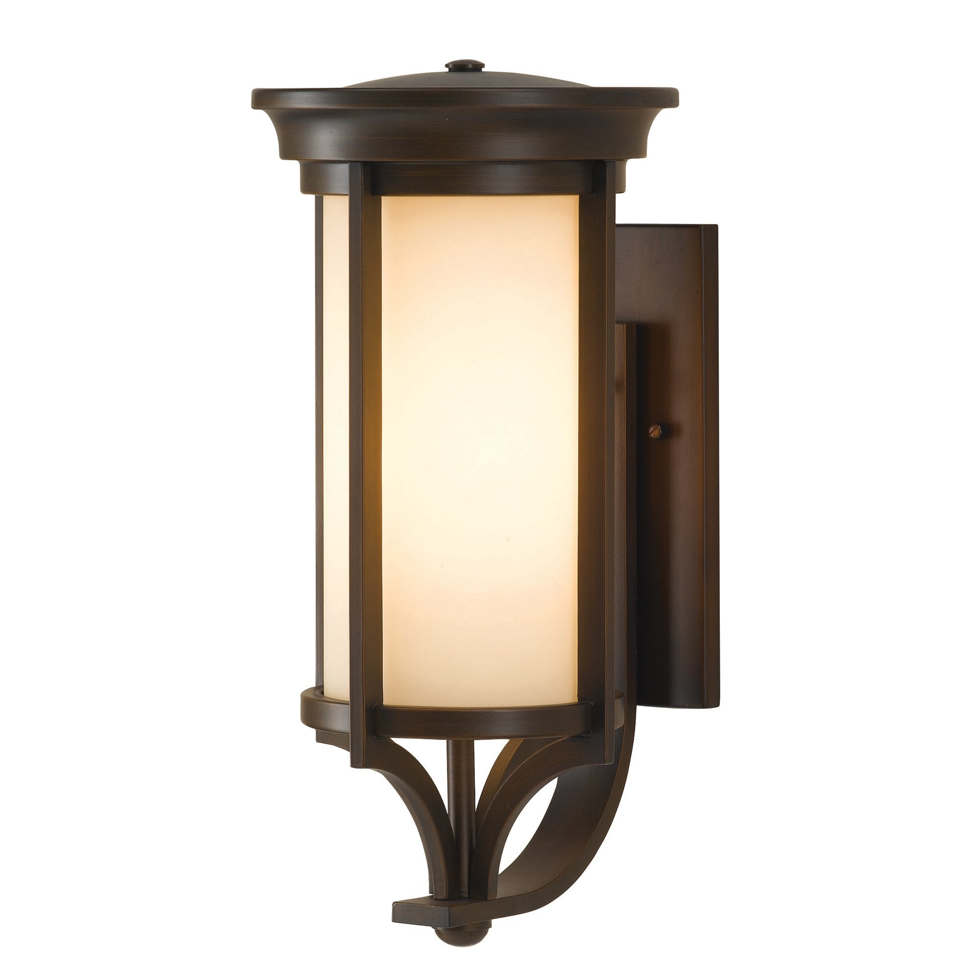 FE-MERRILL1-M Feiss Merrill 1 Light Medium Wall Light Heritage Bronze