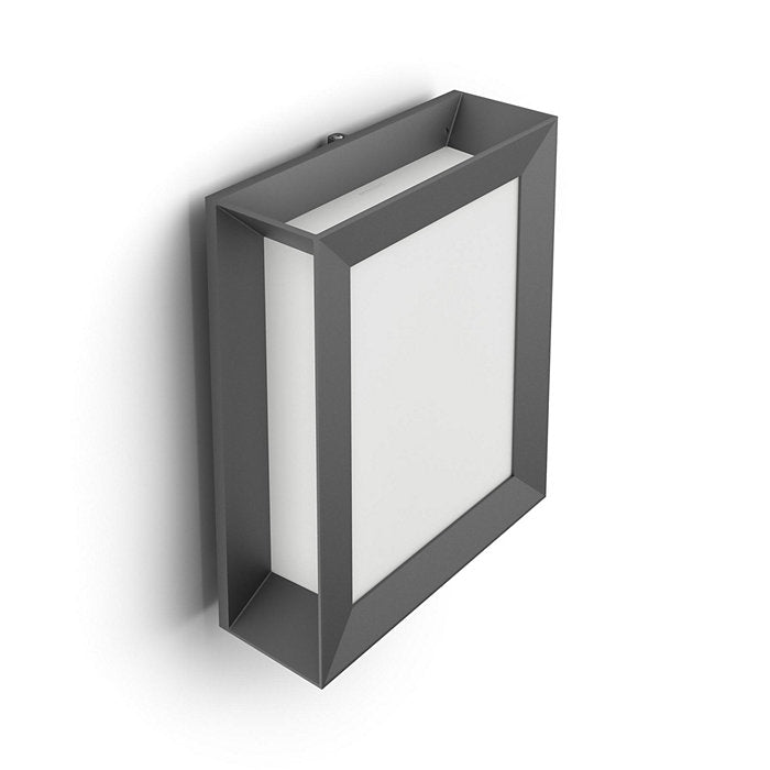Philips Karp Outdoor Wall Lantern Anthracite 1x6W 230V