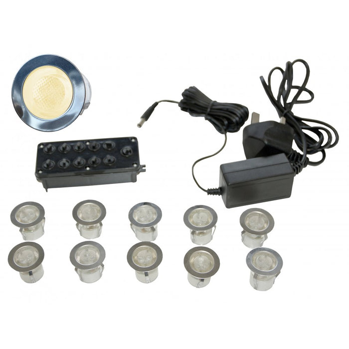 Gap Lighting LED-MIDI-WW 10 light LED kit including in-line driver and junction box 3000k Warm White