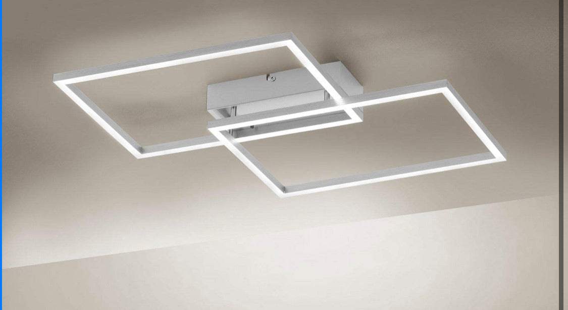 5581041 Small 2 Light LED Flush Ceiling Fitting - Colour Changing with Remote