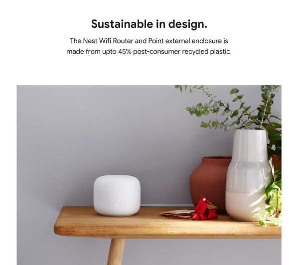 Google Nest WiFi - Router and Point