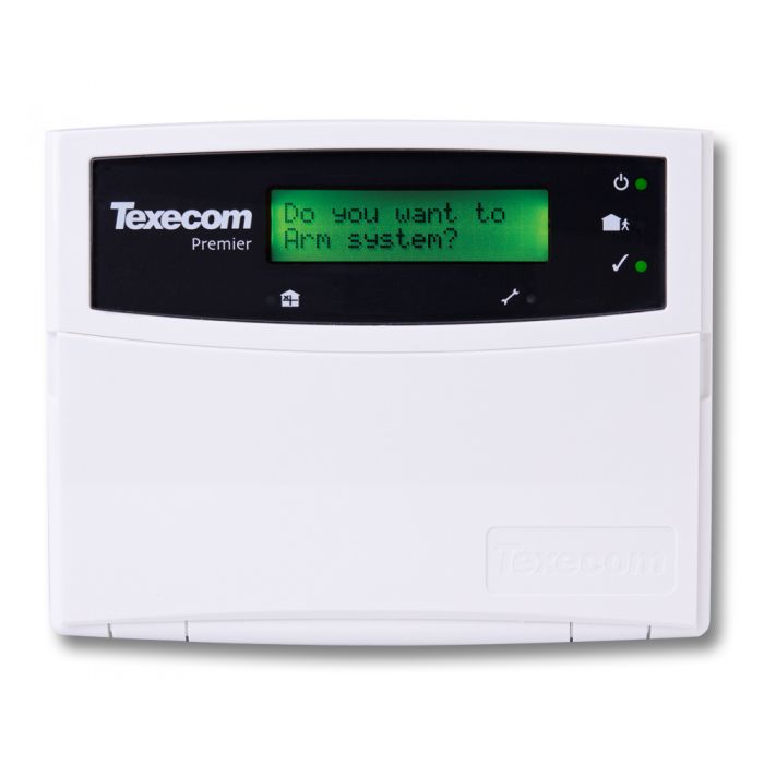 Texecom DBA-0001 Premier Elite Standard LCD Remote Keypad