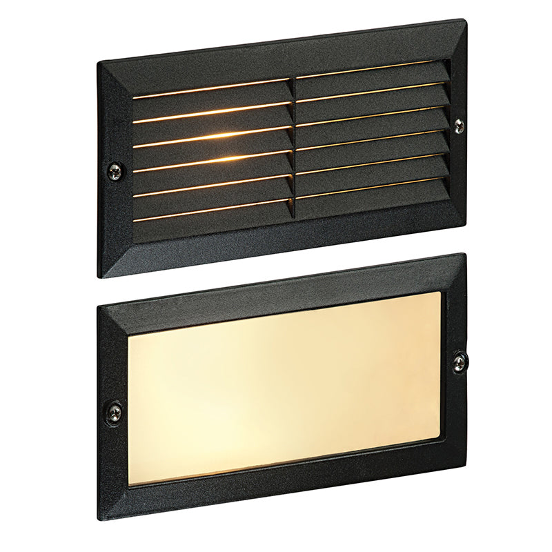 Endon OL60AB Eco Plain & Louvre Outdoor Brick Light