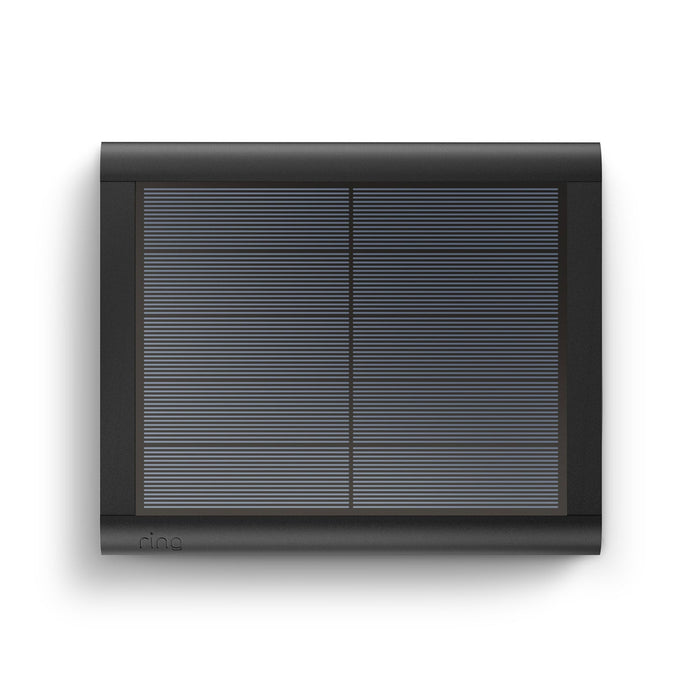 Ring Spotlight Cam Pro Battery & USB-C Solar Panel Black *BUNDLE*