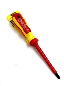 CK Tools 49043 PZ2 X 100MM SENSOPLUS Pozi VDE Screwdriver