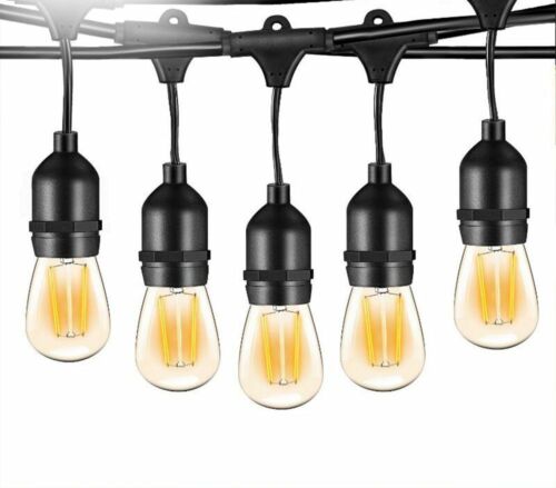 Ener-J LED Festoon Kit (15.2m) iNC 15X2w Filament LED Bulbs