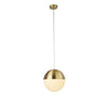 BS18142 Single Pendant - Satin Brass