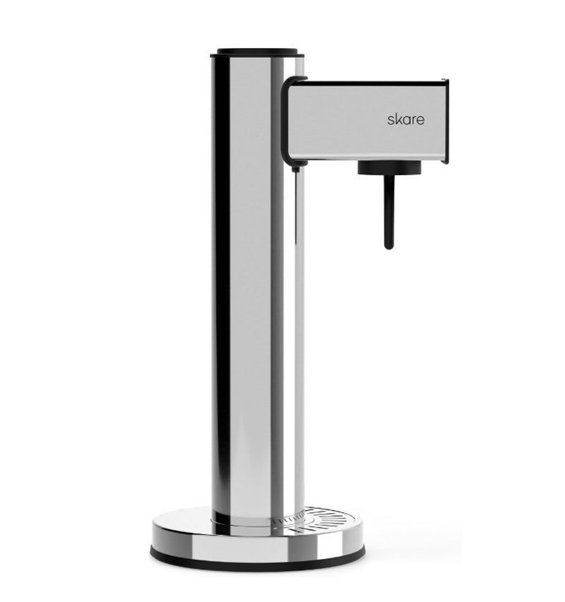 Skare Soda Maker 2 Water Carbonator with Included Water Bottle - Steel