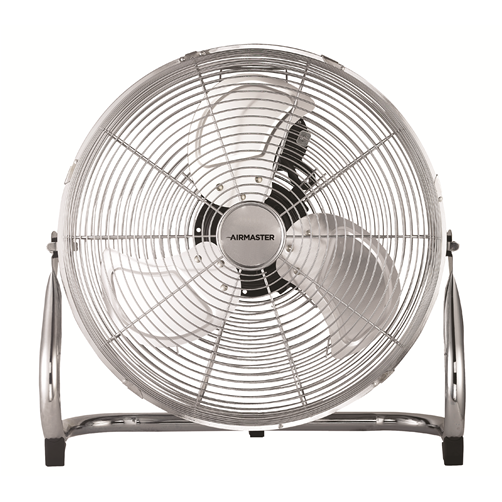 Ced HVF18 High Velocity 3 Speed Heavy Duty Tilt Pedestal Fan 160W 240V With Chrome Guard