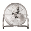 Ced HVF18 High Velocity 3 Speed Heavy Duty Tilt Pedestal Fan 160W 240V With Chrome Guard & Black Blades - SND Electrical Ltd