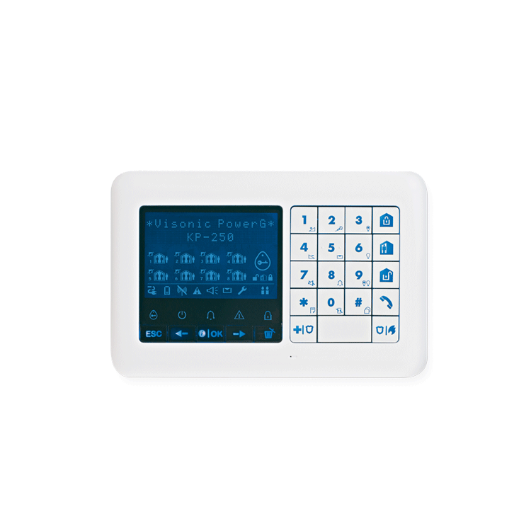 Master Lcd Keypad Controller Honeywell Security Keypads LiftMaster New Wireless Commercial Keypad ...